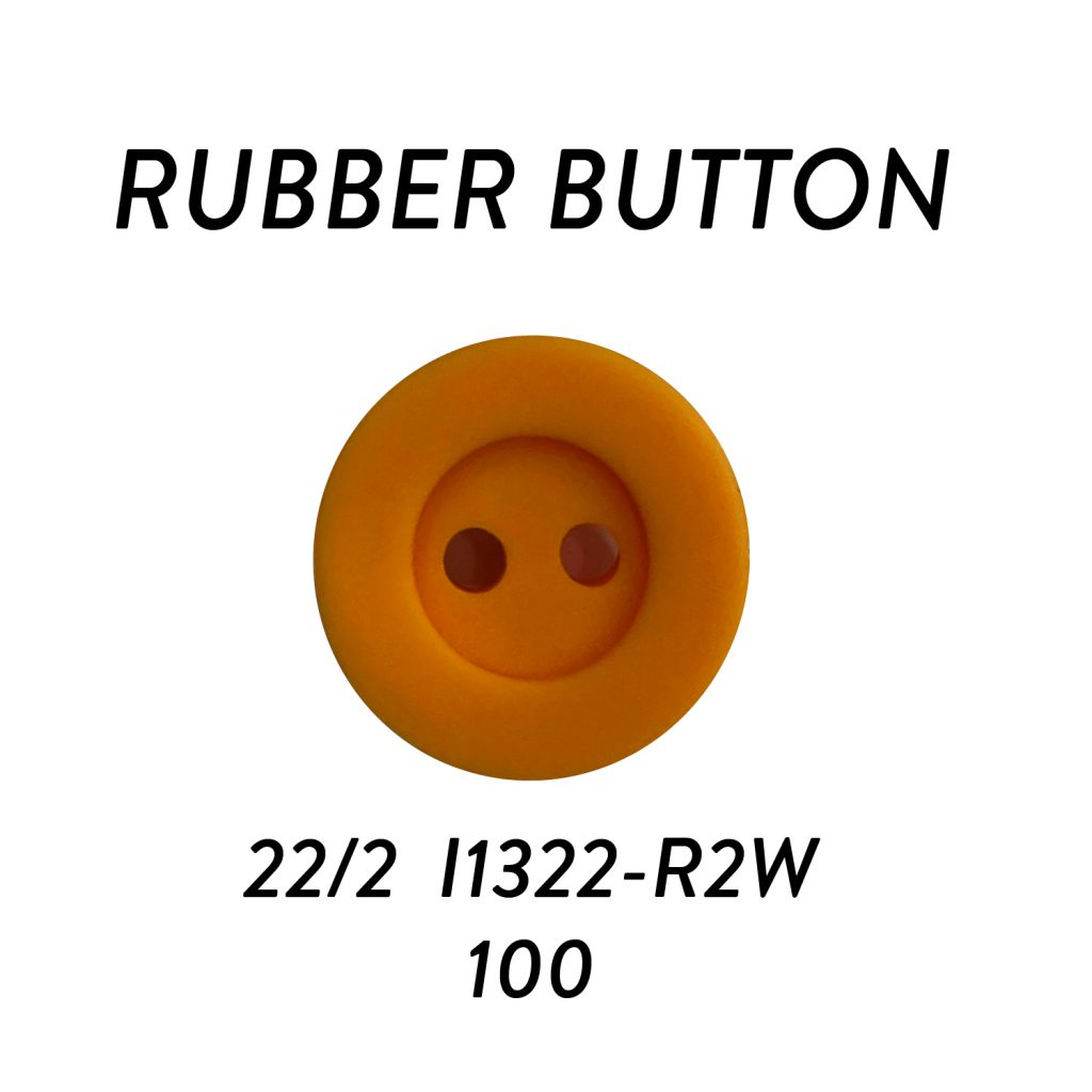 RUBBER BUTTON_22-2 I1322-R2W 100 – Union Button Shop