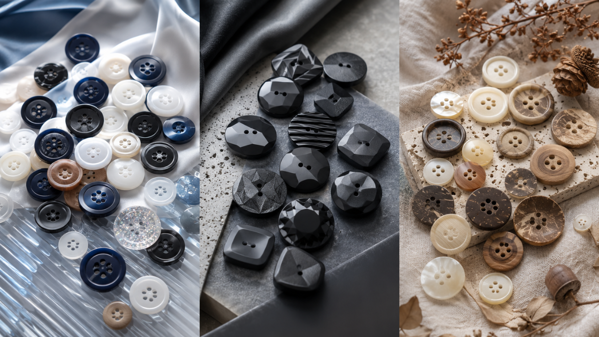 Polyester, Nylon or Natural Buttons: Which Material Should You Choose?